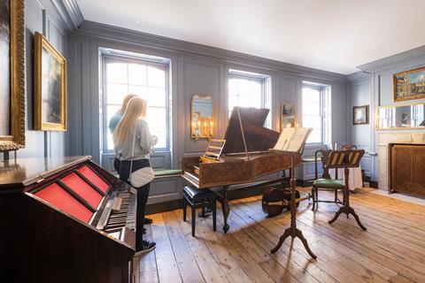 Dining Room at Handel Hendrix House