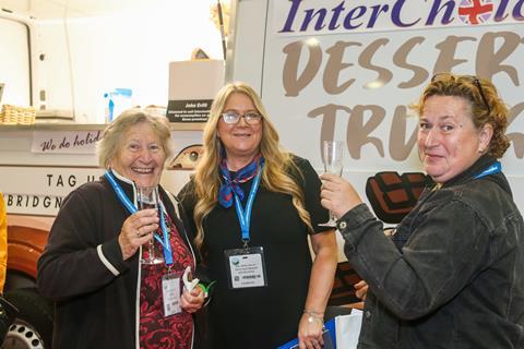 Interchoice's dessert truck at the GLT Show