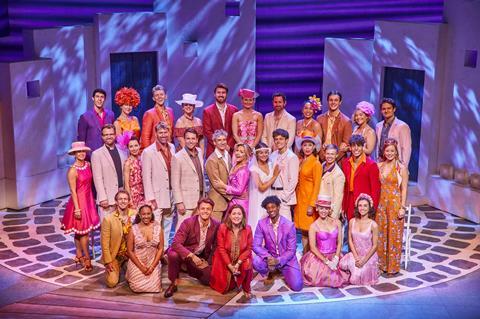 West End cast of MAMMA MIA!