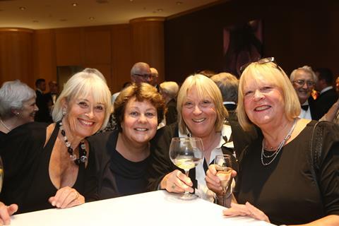Sylvia Saxon and co at the Group Leisure & Travel Awards 2018