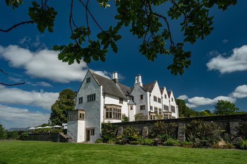 Exterior of Blackwell - the Arts & Crafts house