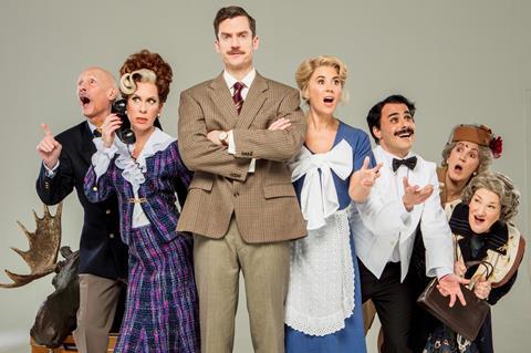 The West End cast of Fawlty Towers The Play