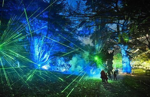 The Laser Garden, Royal Botanic Garden Edinburgh 