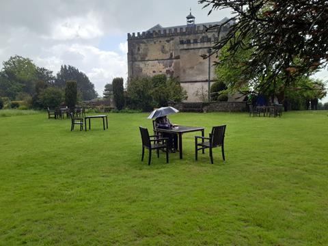 Ian Wilde's group trip to Newark Park, Gloucestershire