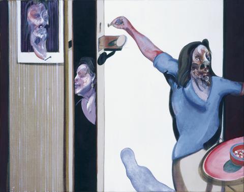 Three Studies of Isabel Rawsthorne, 1967 by Francis Bacon