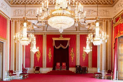 Throne Room, Buckingham Palace