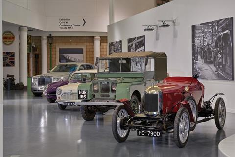 British Motor Museum - welcome gallery