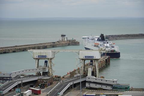 Ferry at Port of Dover