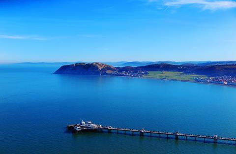 Llandudno harbour, Wales