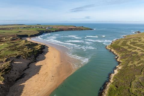 The Gannel, Crantock Beach