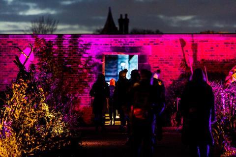 RHS Bridgewater Gardens Glow event