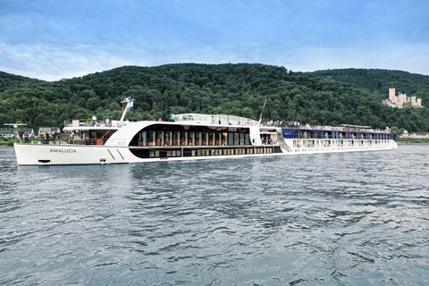 The AmaLucia, one of AmaWaterways' ships