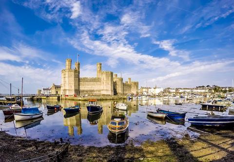 Caernarfon Castle, Wales