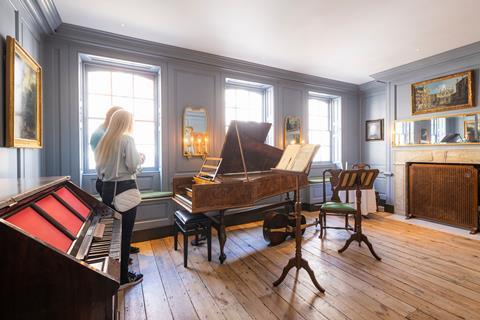 Dining Room at Handel Hendrix House