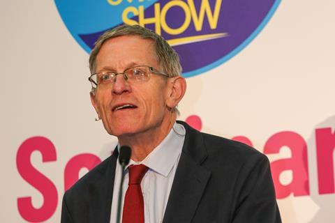 Simon Calder speaking at the Group Leisure & Travel Show