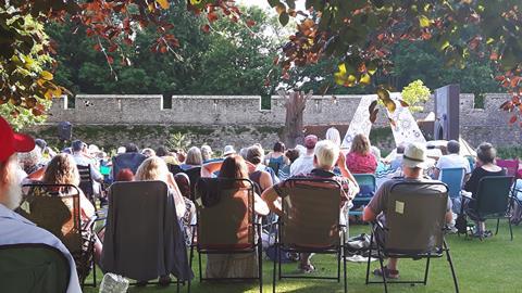 Bishops Palace outdoor theatre 