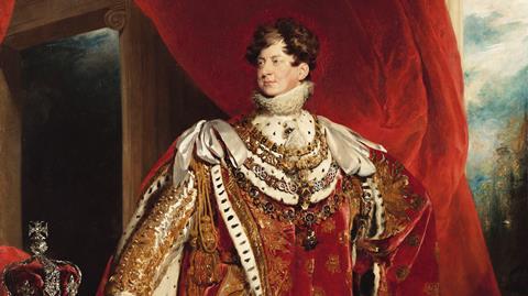Sir Thomas Lawrence's portrait of George IV