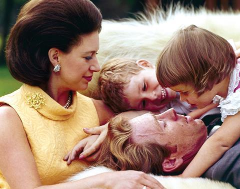 Princess Margaret and family