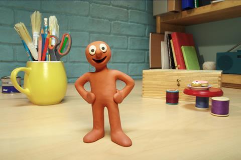 Morph on set of The Epic Adventures of Morph (2020) ©