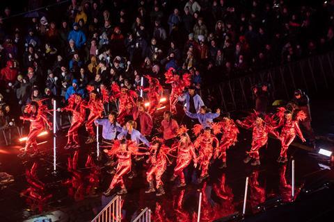 Leeds Year of Culture opening show at Headingley rugby stadium