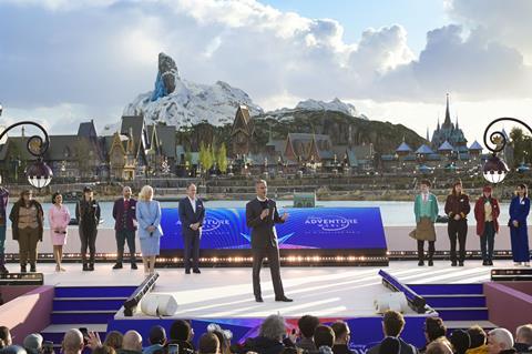 Disney Adventure World opening ceremony