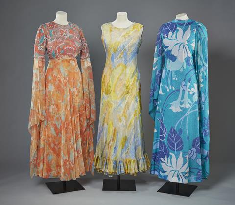 Evening Gowns, Ian Thomas, c.1970s.