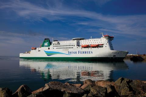 Irish Ferries' Dover to Calais service