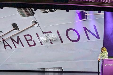 Ambassador Cruise Line's Ambition ship